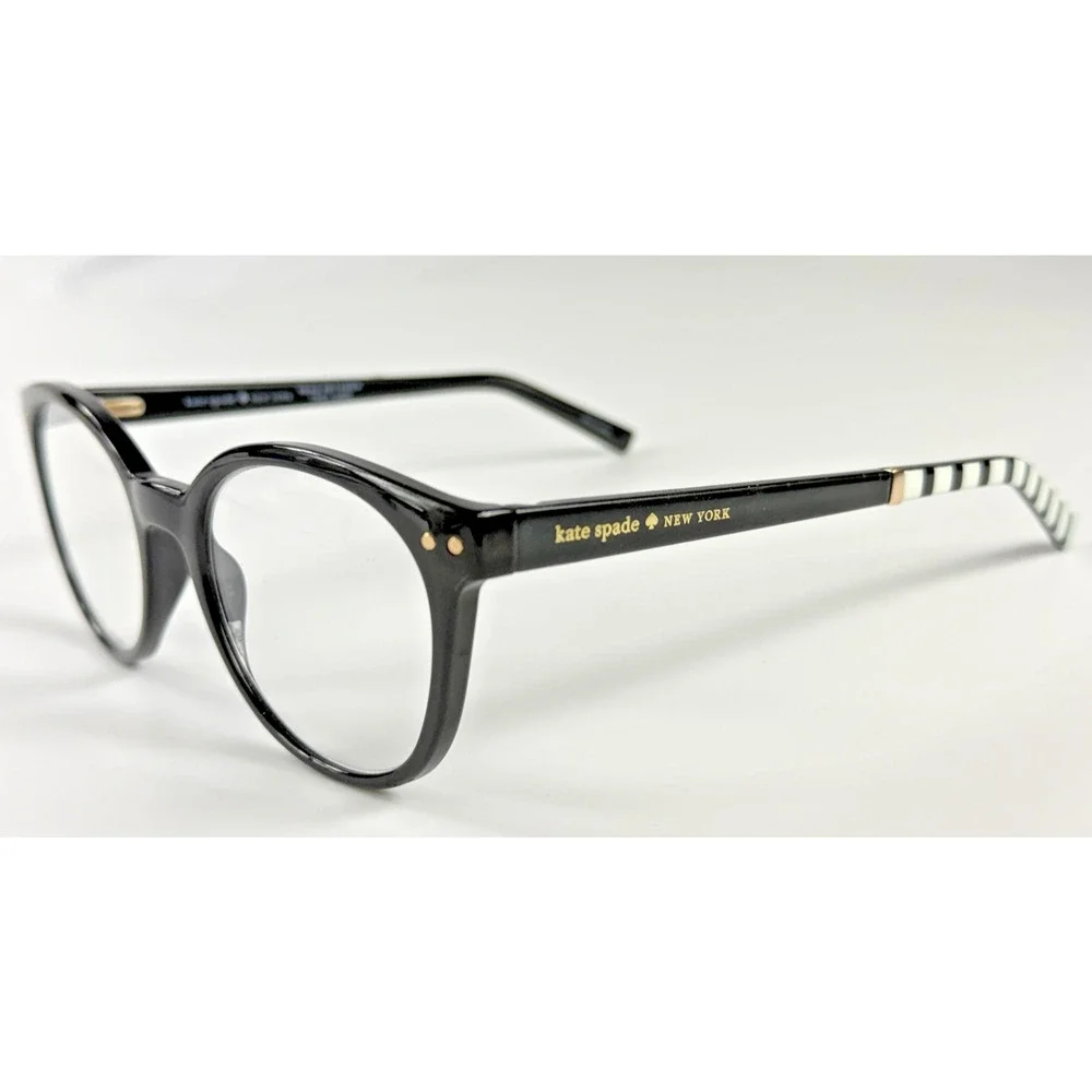 Kate Spade New York Kaylin 807 140 +1.50 Reading Glasses Black Round Womens